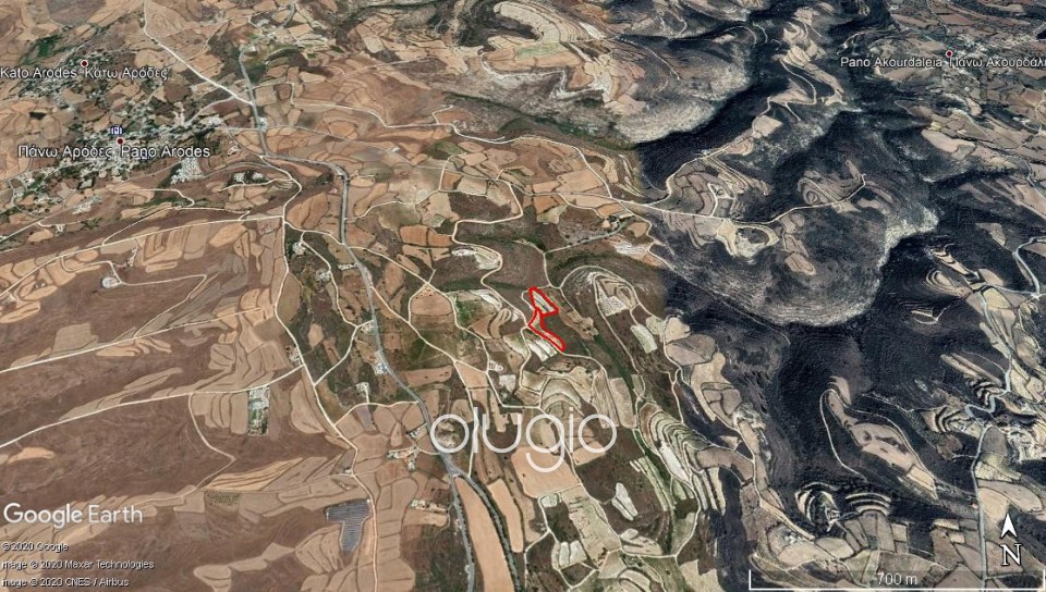Agricultural Land For Sale  in  Pano Arodes