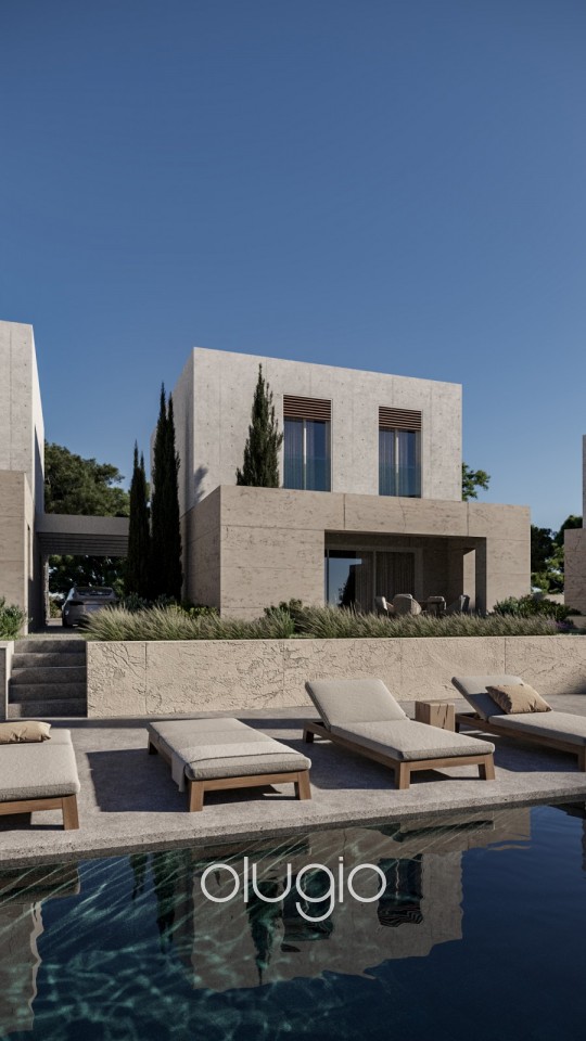 Semi Detached Villa For Sale in Yeroskipou