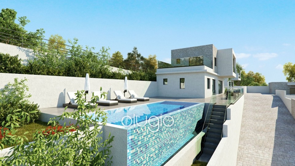 Detached Villa For Sale in Tsada