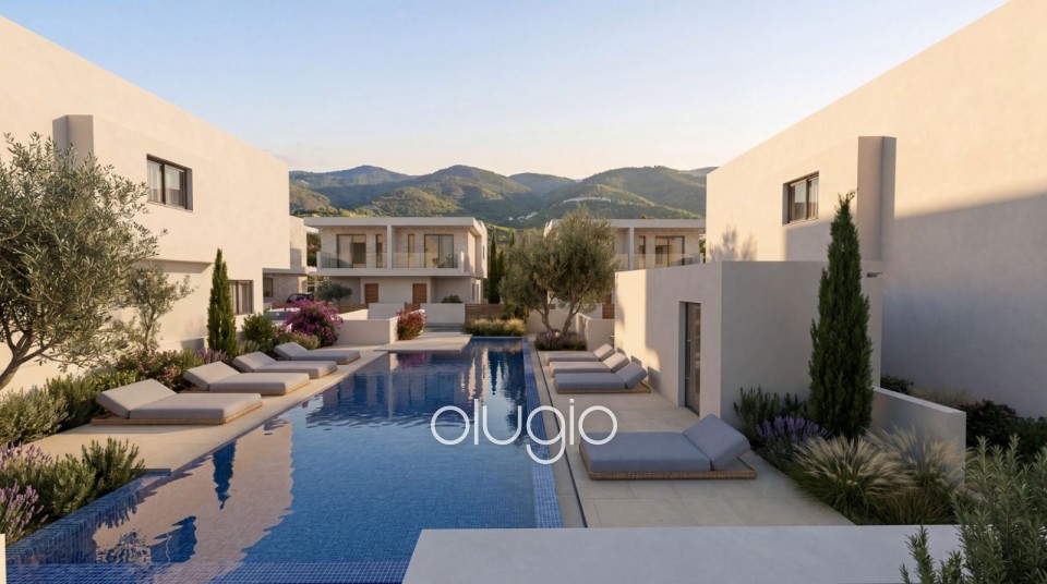 Semi Detached Villa For Sale in Peyia