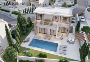 Detached Villa For Sale in Peyia