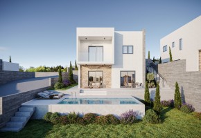 Detached Villa For Sale in Peyia, Paphos - SL24400