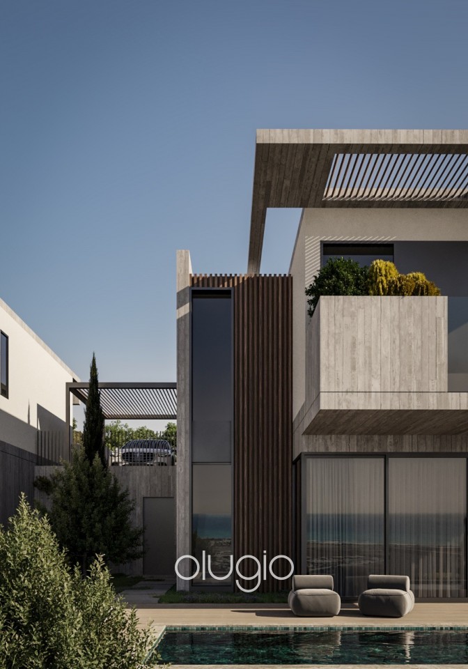 Detached Villa For Sale in Chloraka