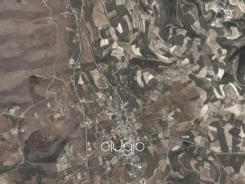 3 Large plots of Land in traditional Kathikas village, Paphos